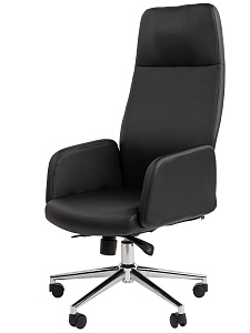 Офисное кресло CHAIRMAN 929, экокожа, черный